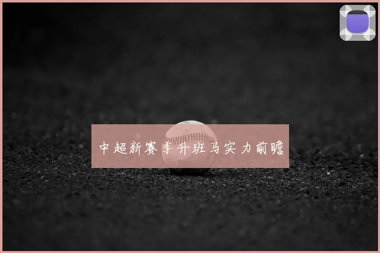 中超新赛季升班马实力前瞻
